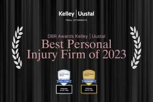 DBR Best Personal Injury Firm of 2023 Award for Kelley | Uustal